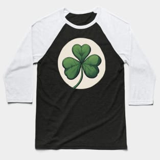 Clover Craze Baseball T-Shirt